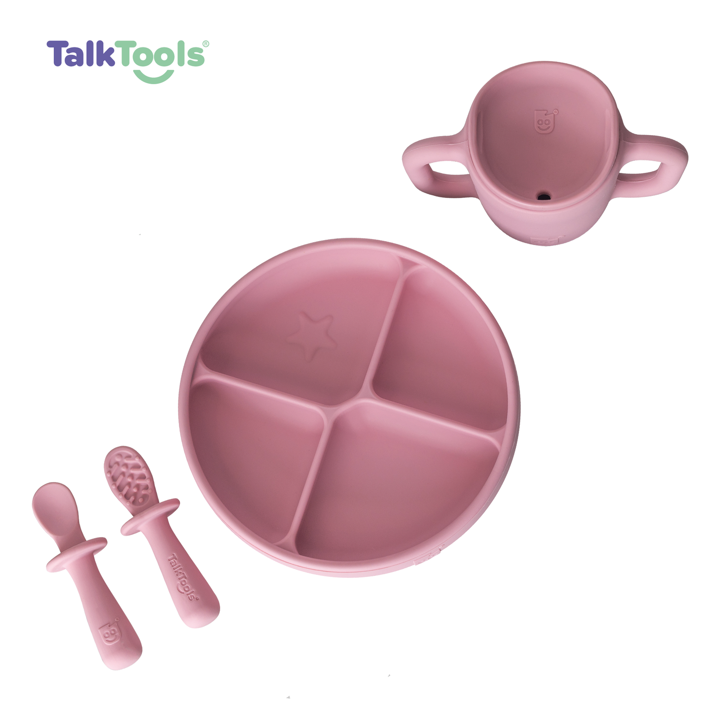 Itsy™ set (čaša, tanjur, žlice)