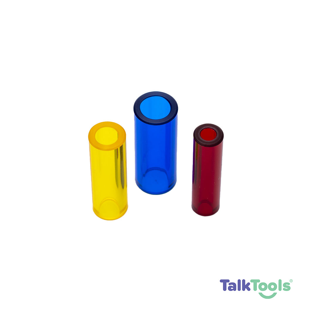 TalkTools® Apraxia Tactile Tubes - a, o, u