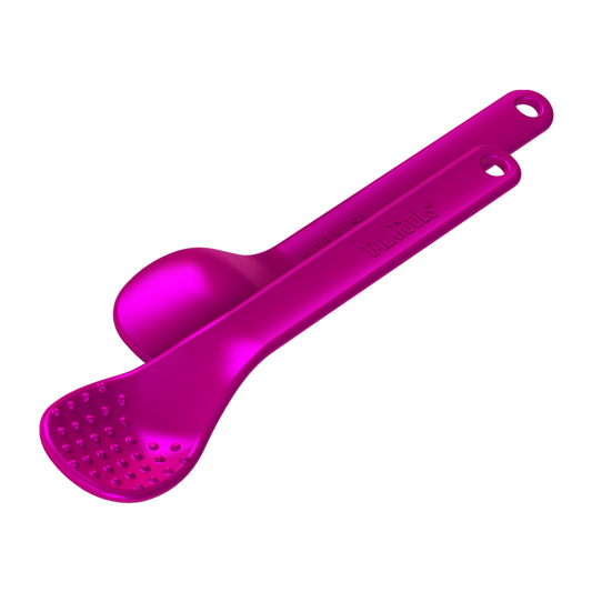 TalkTools® Magenta Spoon - Bumpy