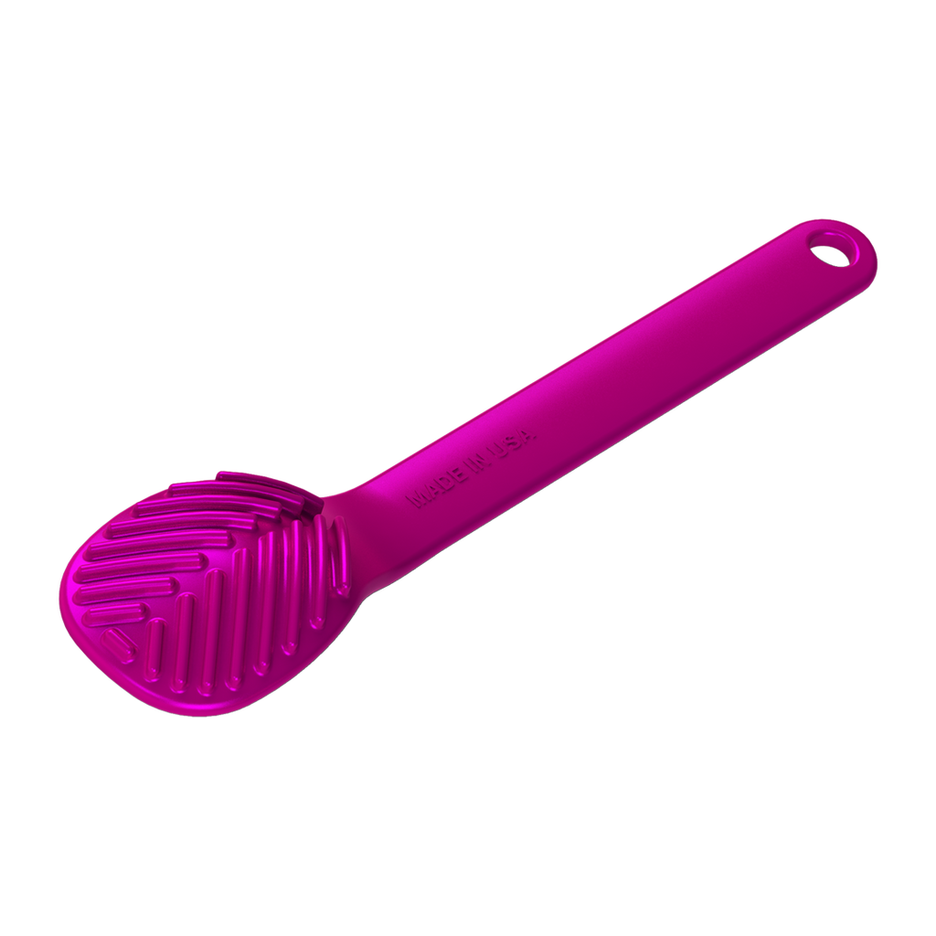 TalkTools® Magenta Spoon - Textured