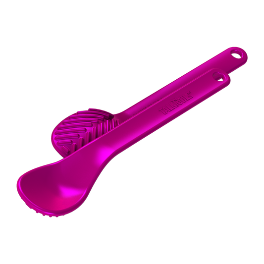 TalkTools® Magenta Spoon - Textured