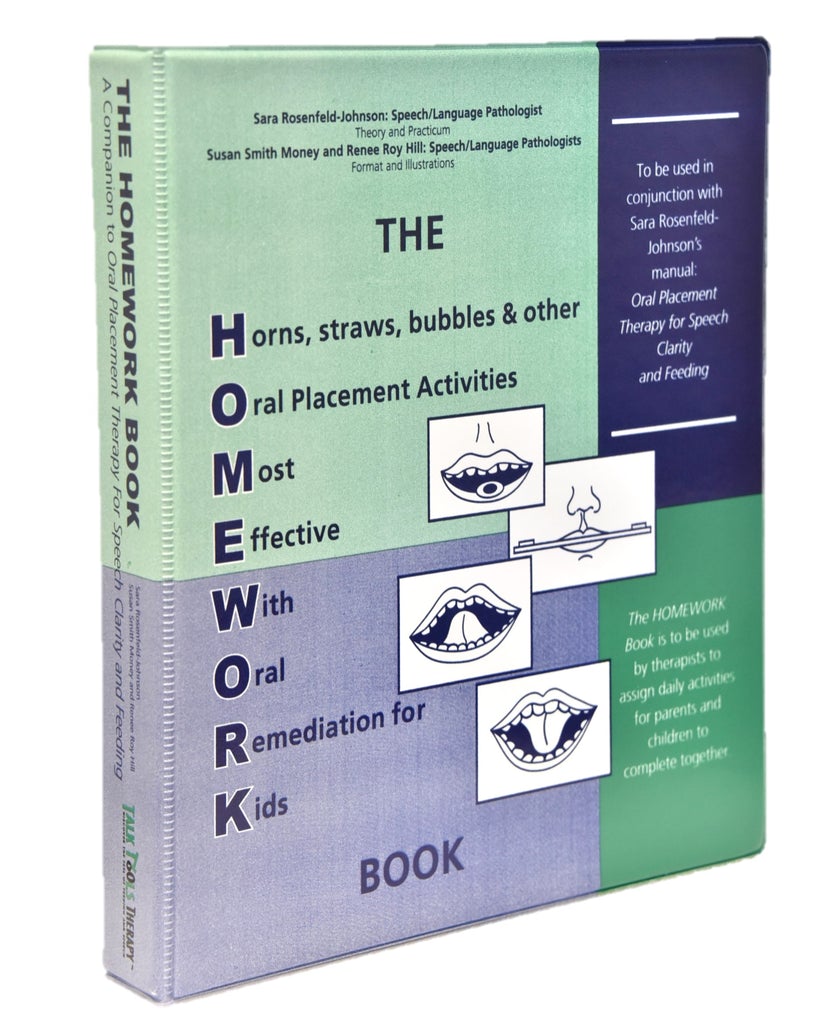 OPT (Oral Placement Therapy) Homework Book